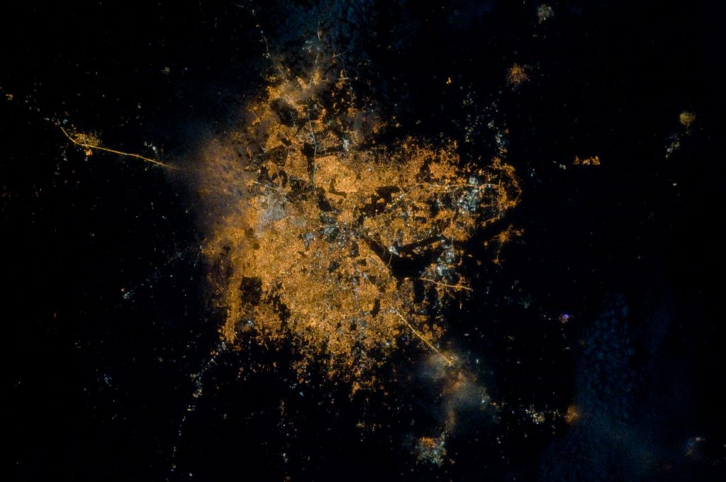Bangalore from Space